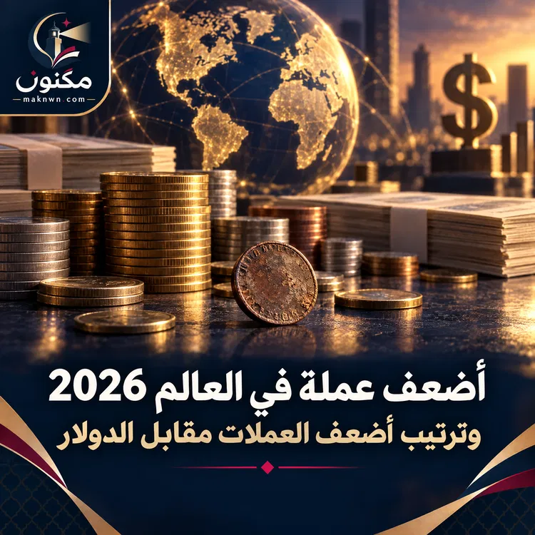 اضعف العملات في العالم