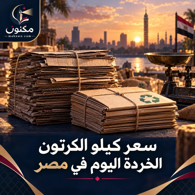 سعر كيلو الكرتون الخردة